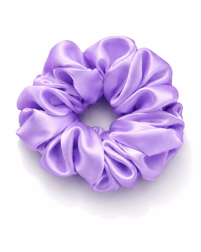 Silk Scrunchie Set – Classic Trio - Image 3