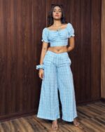 Skyline Tie-Back Crop Top - Image 5