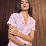 Blush Bloom Eyelet Shirt